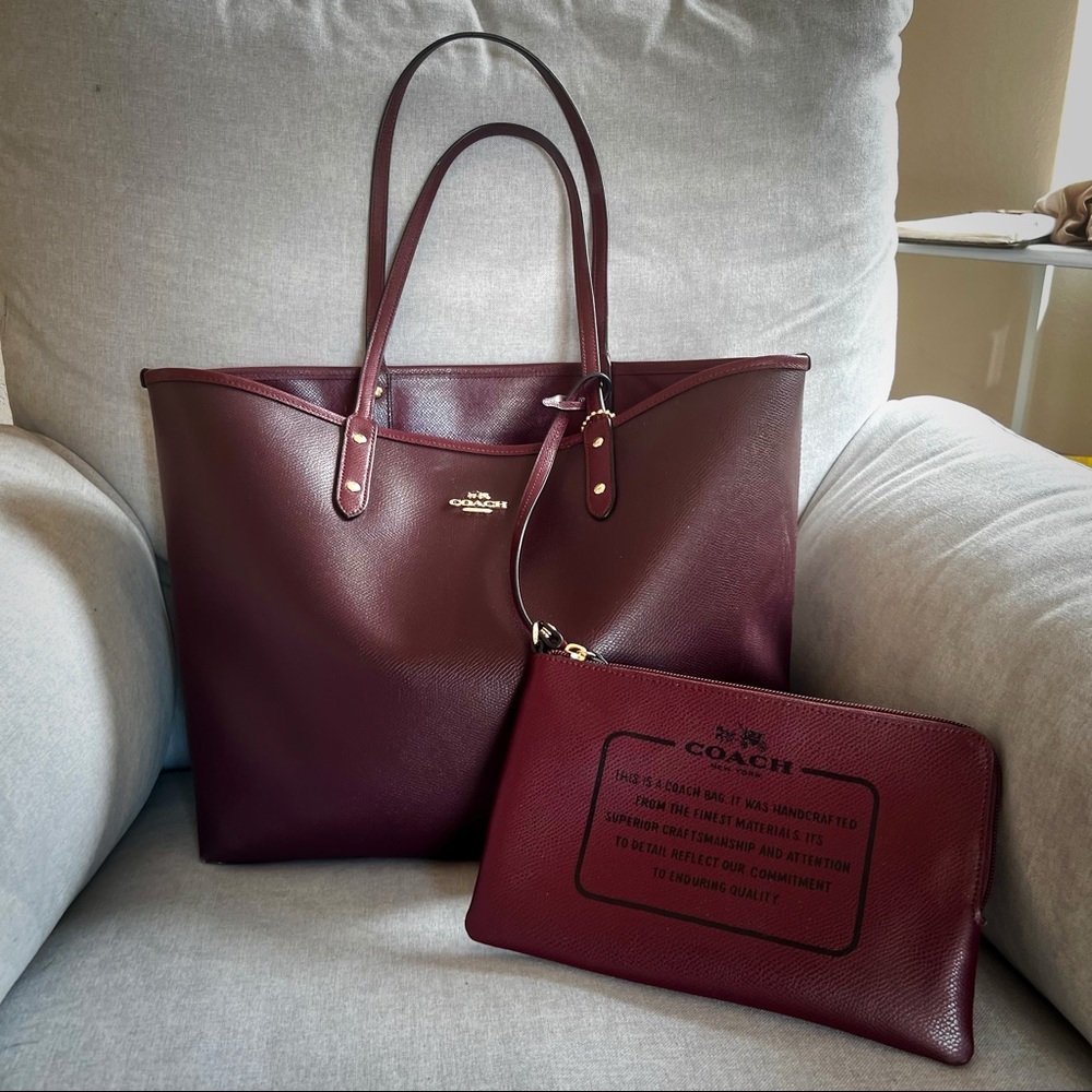 Coach City Reversible Tote